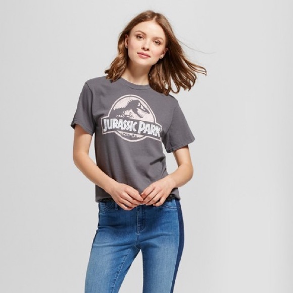 Jurassic Park Tops - Jurassic Park Graphic Tee